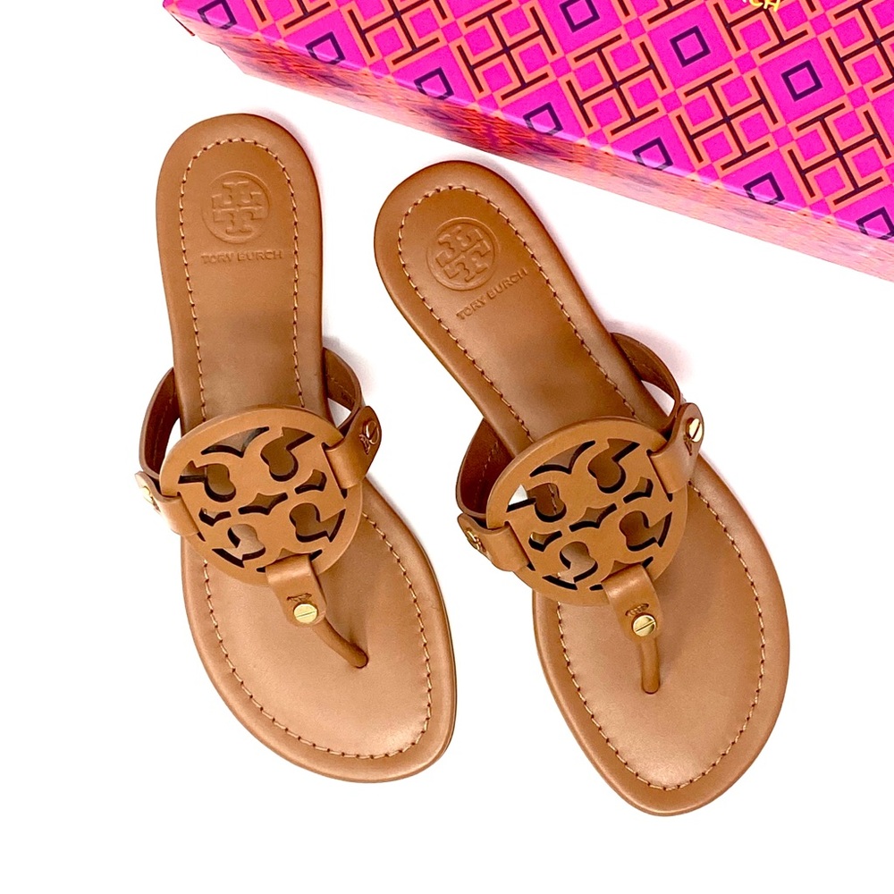 Tory Burch Leather Miller Sandal
